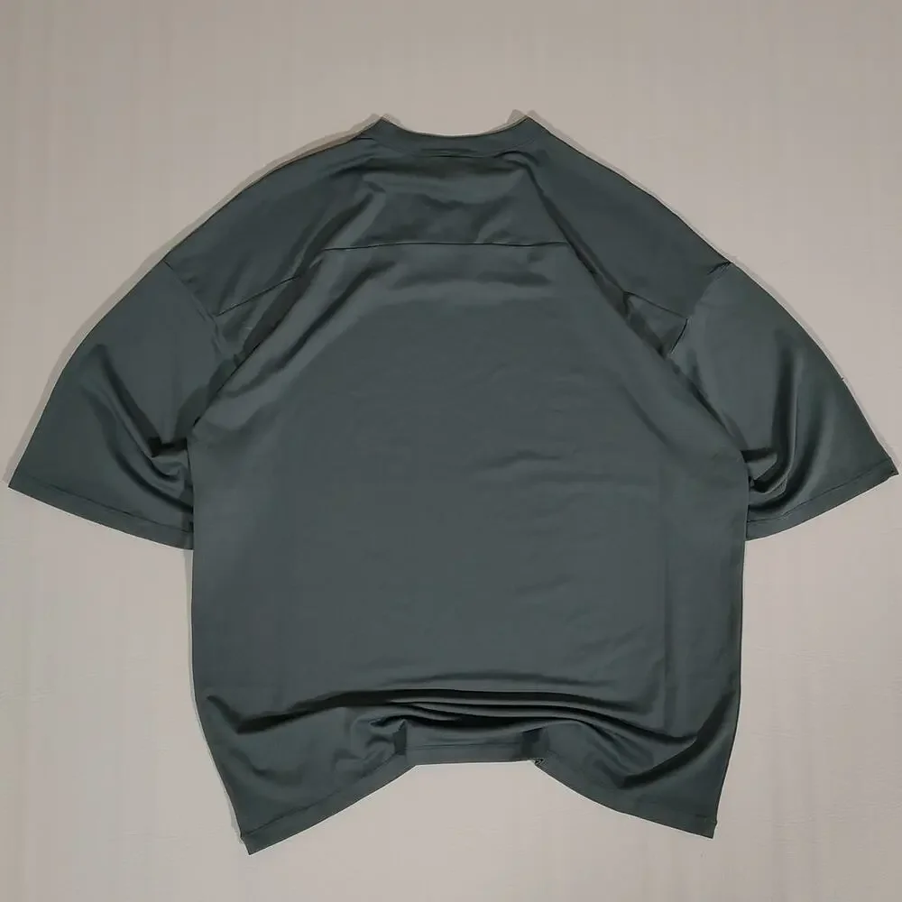 Nike x SKIMS Airy Oversized V-Neck Tee Gray performance Women's Small NWT